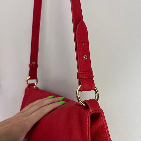 Vintage Liz Claiborne red Purse - Picture 12 of 16